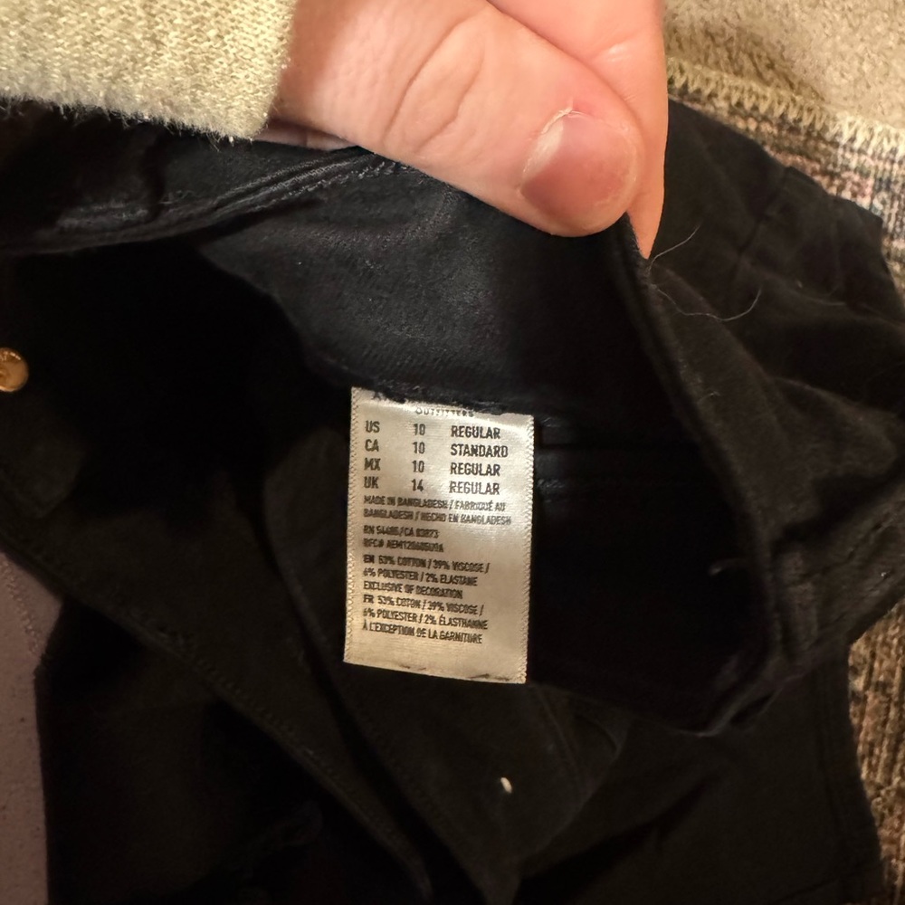 American Eagle Black Jeans